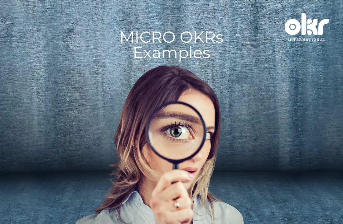 Micro OKRs - Examples