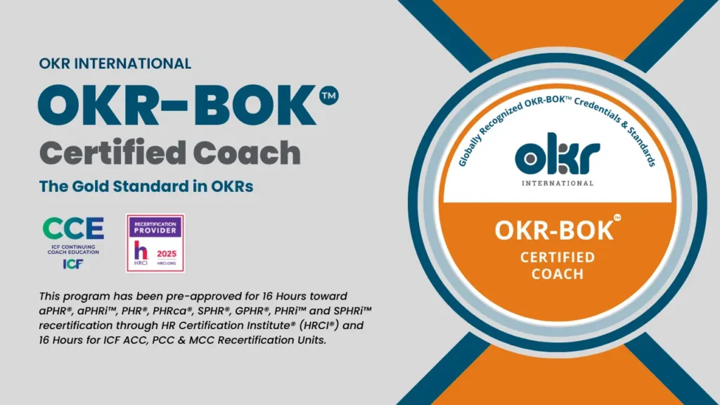 OKR-BOK -Certified Coach
