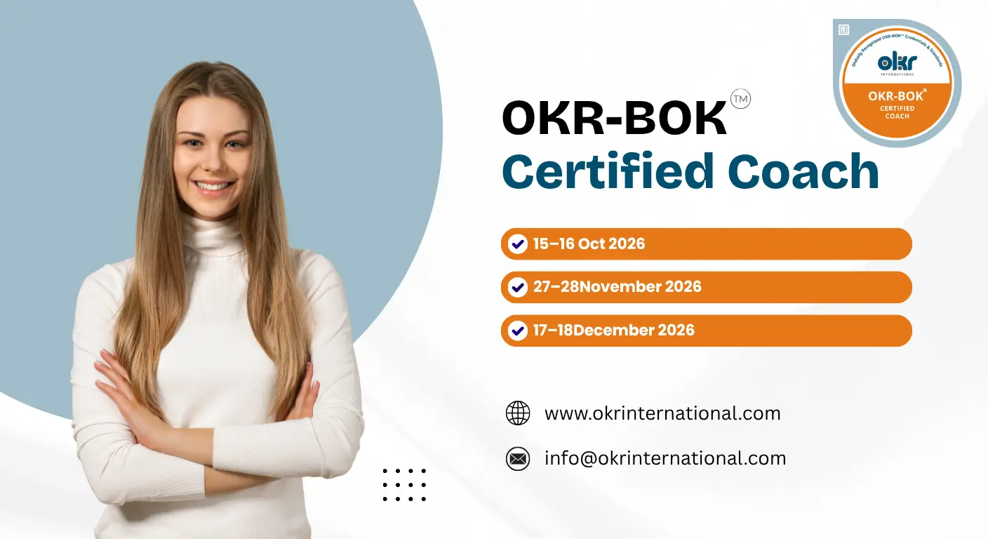 OKR-BOK Certified Coach — ICF and HRCI endorsed OKR certification